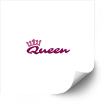Thumbnail for Queen Crown Sticker | Minimalist Elegant Royalty Vinyl Decal