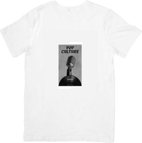 Thumbnail for Pop Culture Vintage Microphone T-Shirt | Retro Music Graphic Tee